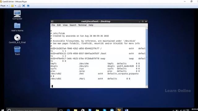 Linux Disk Partition and Permissions смотреть онлайн