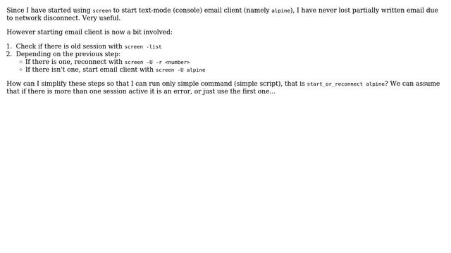 Unix & Linux: How to reconnect to 'screen' session or start a new command? (2 Solutions!!) смотреть онлайн