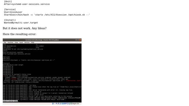 Unix & Linux: start chromium on startup using systemd смотреть онлайн
