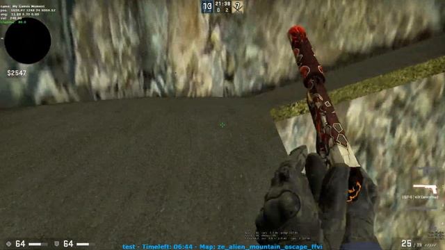 CS:GO ZOMBIE ESCAPE MOD MAP Ze_alien_mountain_escape_ffvii_v5 (EP551) J1BroS SERVER