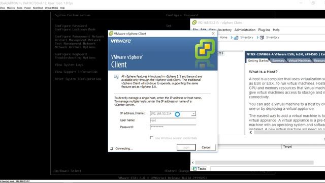 [5/5] - DELL Nutanix XC730 Login to ESXi 6 0 Node Using VMWare Client By Jumadi Wibowo смотреть онлайн