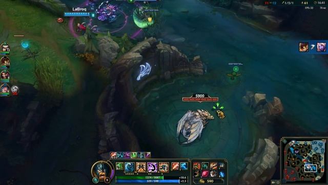 League of Legends. Промо в Серебро. Олаф_vs_Йи(слив) смотреть онлайн