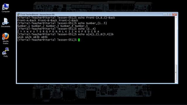 CentOS6 Brace Expansion смотреть онлайн