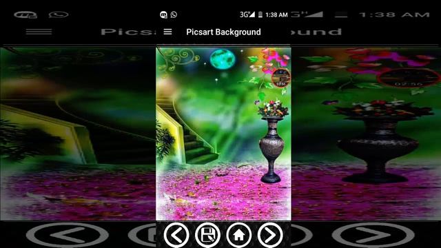 Picsart Backgrounds Png Effects II Photo Editing in Android mobile смотреть онлайн