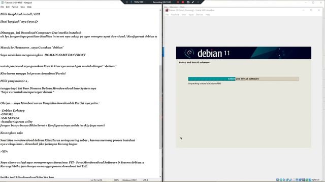 Tutorial mendownload Debian 11 Bullseye Versi GUI смотреть онлайн