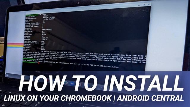 How to install Linux on your Chromebook | Android Central смотреть онлайн