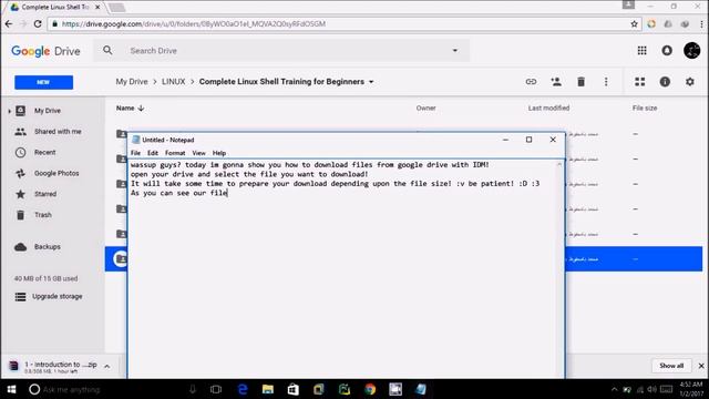 How to download Google drive files with IDM? (Windows 10, 2017) смотреть онлайн