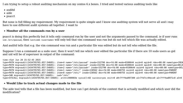 DevOps & SysAdmins: Auditing in linux смотреть онлайн