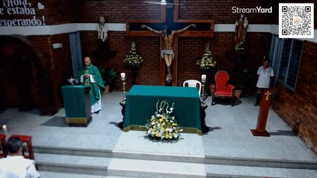 SANTA EUCARISTÍA 5:00 PM - XXX Domingo del Tiempo Ordinario смотреть онлайн