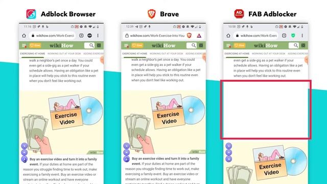 What’s the difference between FAB Adblocker, Brave and Adblock Browser when it comes to ad-filterin смотреть онлайн