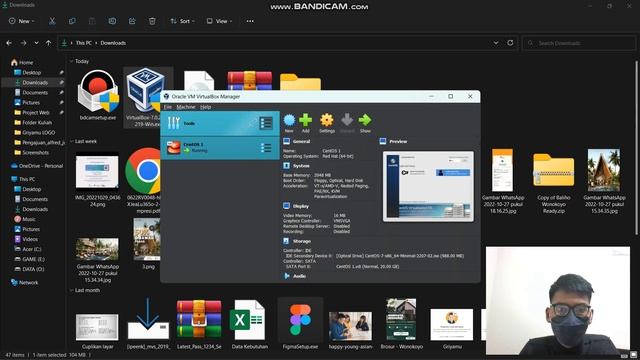 INSTALL CENTOS VirtualBox смотреть онлайн