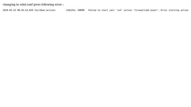 Unix & Linux: Fedora, Fail2ban : Fail2ban wont show up in iptables -L (2 Solutions!!) смотреть онлайн
