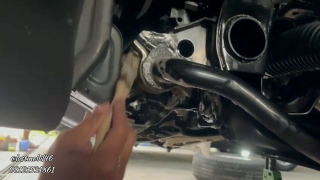 IG @lastmobil46 : Undercarriage Detailing, Engine Bay Detailing Pajero Sport Exceed 2019, KM 7000