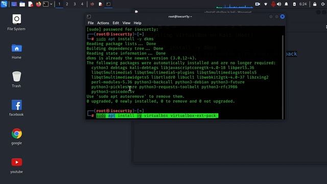 How to Install VirtualBox in Kali Linux | Kali Linux 2024 смотреть онлайн