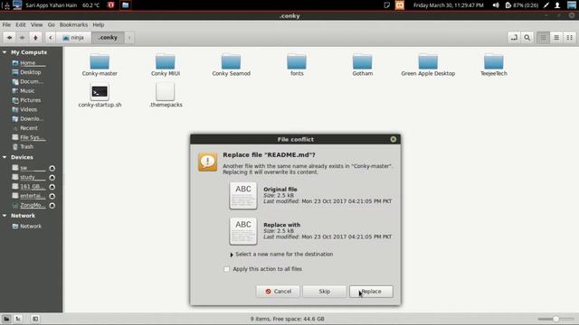 How to make your linux desktop look like a hacker. смотреть онлайн