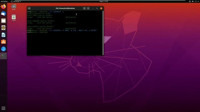 Configuring iptables in Linux machine | Firewall (part 2) смотреть онлайн