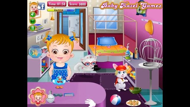 Baby Hazel Pet Party Game Movie | Pet Care Games for Kids by Baby Hazel Games смотреть онлайн