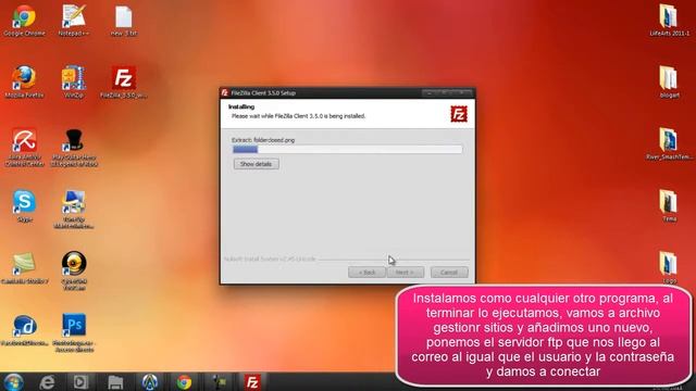 Uso Filezilla FTP Cliente смотреть онлайн