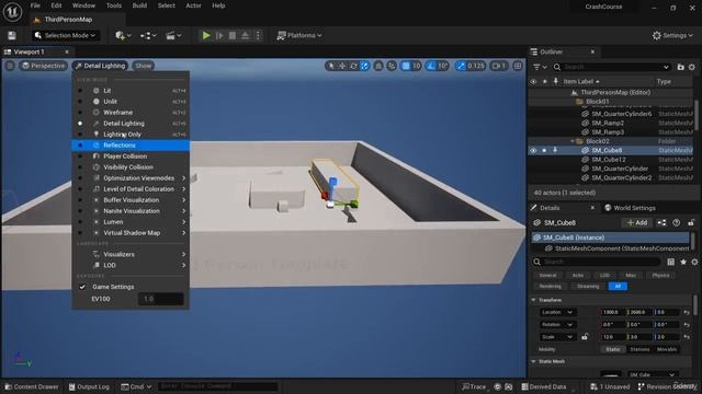 Chapter 2 - Unreal Engine 5 Crash Course
04. How to navigate the Editor смотреть онлайн