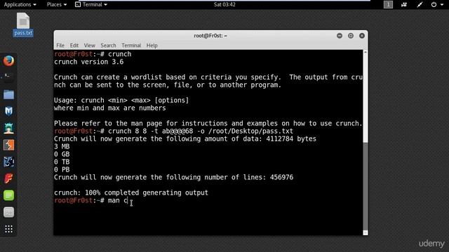 013 How to Create your own Wordlist using Crunch - AxalonHack смотреть онлайн
