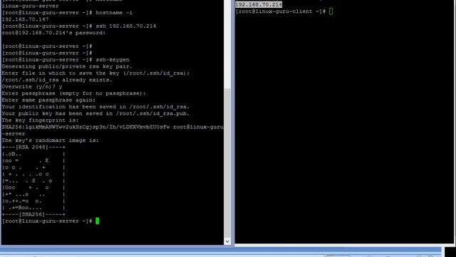 Password less authentication between two linux hosts смотреть онлайн
