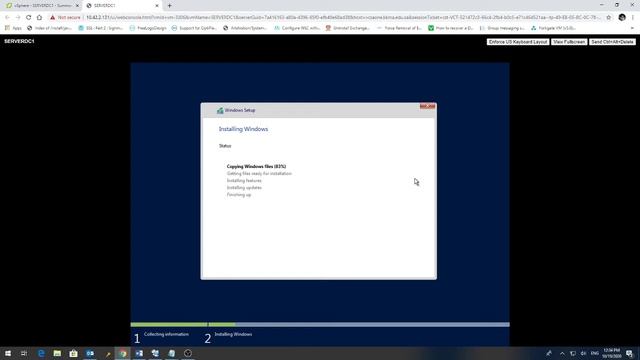 How to : Windows Server 2016 Installation and Domain/Forest Setup Part 1 смотреть онлайн