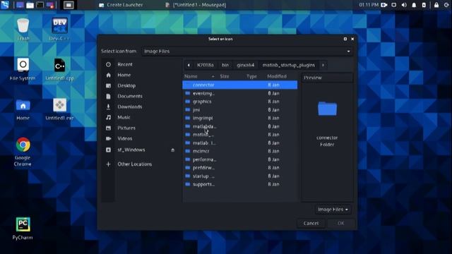 Desktop Shortcut Creation in Linux смотреть онлайн