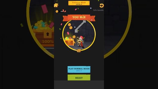 Hero Rescue - Android iOS Gameplay Level 16-30, treasure mode Level 1-5 смотреть онлайн