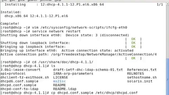 Instalar y configurar servicio DHCP en red hat 6.0 смотреть онлайн