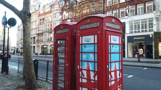 London Brompton Road - Harrods - Apple Store смотреть онлайн