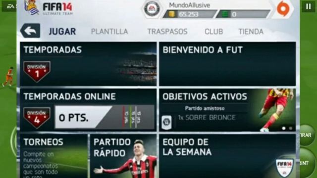¡ASI ERA EL ULTIMATE TEAM EN FIFA 14 ANDROID! 😱 *REVIEW COMPLETA* смотреть онлайн
