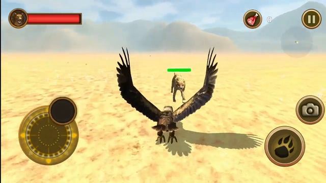 Desert Eagle 3D Sim: The Steppe Eagle (Aquila Nipalensis) - Android Gameplay смотреть онлайн