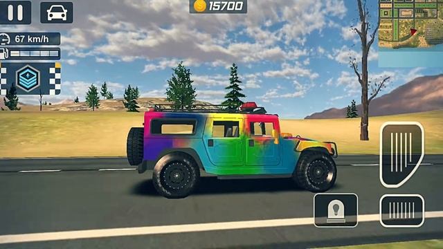 Horse Hummer / Police Simulator patrol duty / android gameplay смотреть онлайн