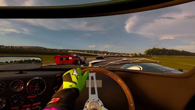 Jaguar XJ13 66 GoodWood Nostalgia Festival With Out Assists,HUD