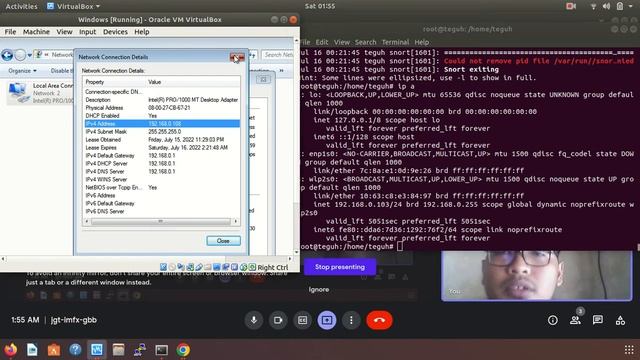 Konfigurasi SNORT Ubuntu Deeteksi Paket Sniping Server 190602041-190602002 смотреть онлайн
