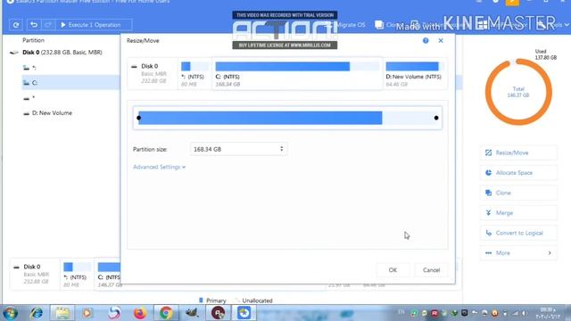 How to move space from disk(d) to disk (c) смотреть онлайн