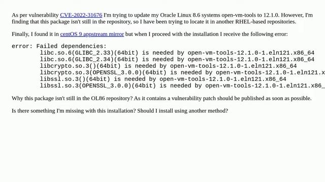 Update open-vm-tools смотреть онлайн