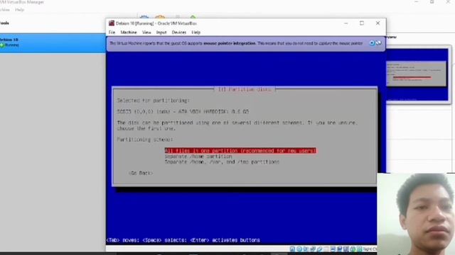 Installasi Debian 10 Dengan Virtualbox смотреть онлайн