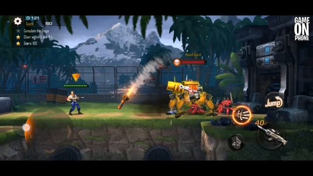 Contra The Legendary Game For Mobile Device in High Graphics смотреть онлайн