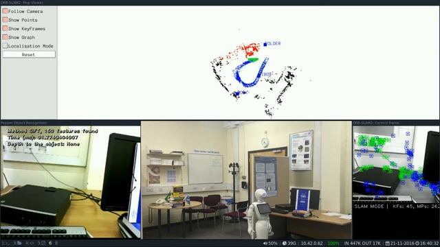 SLAM and Object recognition with Pepper robot смотреть онлайн