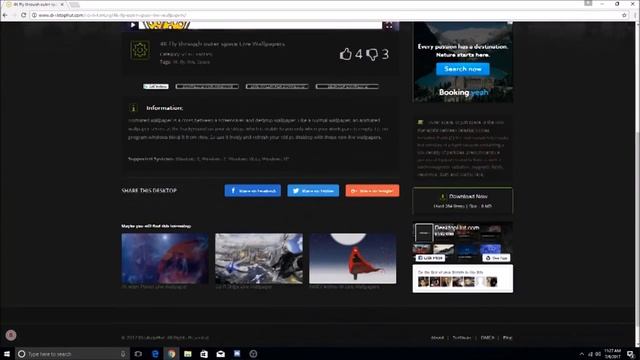 HOW TO GET A FREE ANIMATED WALLPAPER!! - Windows 10/8/7 смотреть онлайн