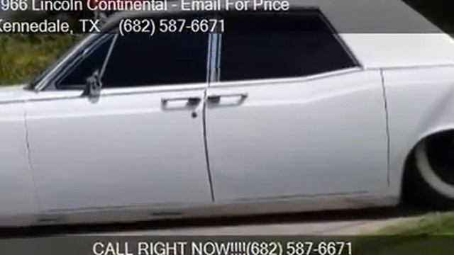 1966 Lincoln Continental  For Sale In Kennedale, TX 76060 At