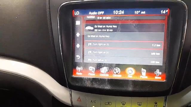 WRECKING 2015 DODGE JOURNEY 3.6L PETROL/SAT NAV AUTO C33250 смотреть онлайн