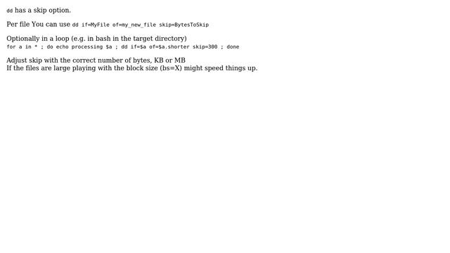 How to batch truncate a file by a set amount of bytes? (2 Solutions!!) смотреть онлайн