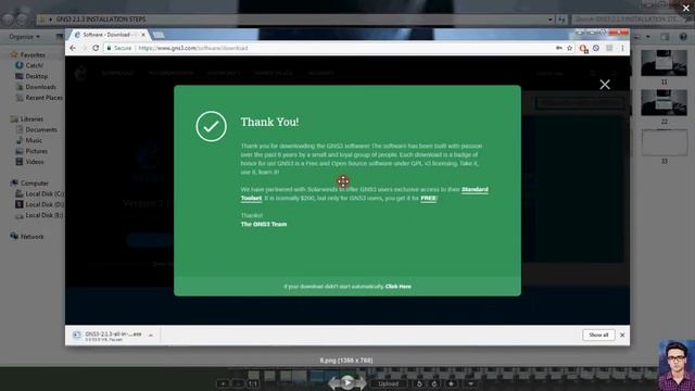 HOW TO DOWNLOAD, INSTALL & CONFIGURE NEW GNS3 VERSION 2.1.3 in hindi/urdu смотреть онлайн