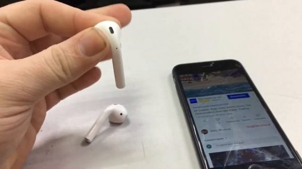 Airpods без кейса