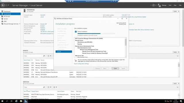How to Configure Routing and NAT in Windows Server 2019 смотреть онлайн