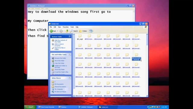 How to find the Windows XP (Hidden) Song смотреть онлайн