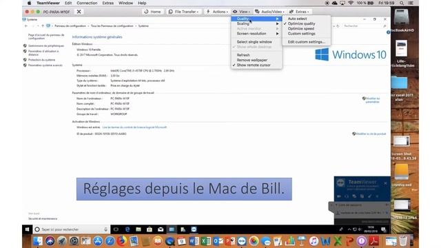 TeamViewer - Dépannage à distance d'un PC depuis un Mac смотреть онлайн