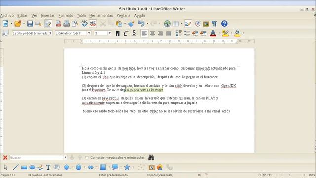 como descargar minecraft actualizable en Linux 4 1 facil y rapido смотреть онлайн